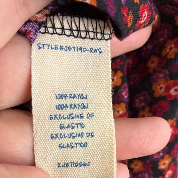 Olsenboye Women's Multicolor Floral Maxi Dress M - Picture 14 of 15